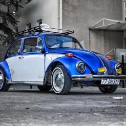 Autoverischerung Betzdorf VW Käfer Blau Grau
